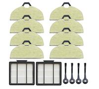 Oikabio Kit di ricambi da 14 pezzi, filtri spazzole laterali, cuscinetti per scopa per pulizia RV2001WD AV2001WD Accessori per robot aspirapolvere
