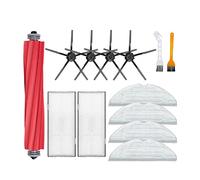 Oikabio Kit per aspirapolvere per robot S7 MaxV / S7 MaxV Plus / S7 MaxV Ultra / G10S Robot Vacuum Part Main Side Brush Hepa Filter Mop Kit