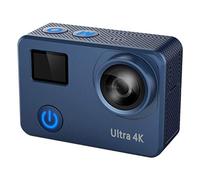 Oikabio Macchina fotografica di sport all'aperto 40M impermeabile della macchina fotografica di ciclismo di viaggio selfie DV portatile 4K HD Camera