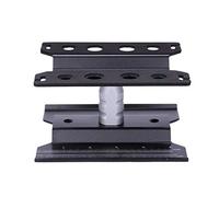 Oikabio Metallo RC Lavoro Lavoro Stand Riparazione 360 gradi Rotazione per 1/8 1/10 1/12 1/16 Modelli, Nero