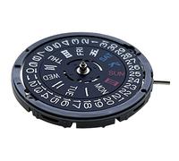 Oikabio Movimento NH36, alle ore 3,8, orologio meccanico, movimento di ricambio per Diver's MOD Sub, 24 gioielli, data bianca, scrittura nera, Scritta bianca nera, weiie Schrift