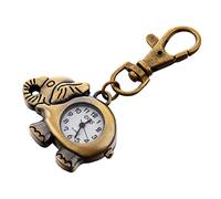 Oikabio Oikabio(R) Orologio con ciondolo a forma di elefante, color bronzo, bronzo