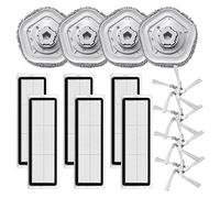 Oikabio Per Bot W10 Aspirapolvere Accessori, Laterale, Filtro HEPA, Panno Mop Ricambi