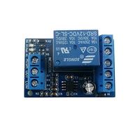 Oikabio Pompa 2 in 1 per versare acqua, controllo automatico DC12 V, sensore di fluidità, interruttore relè modulo per motore, serbatoio dell'acqua
