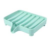 Oikabio Portasapone per sapone, 1 pezzo, portasapone, colore: verde
