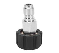 Oikabio Pulitore a pressione Twist Connettore M22 14 mm x 3/8 Veloce Frizione Spina Pressione Veloce Frizione Nipplo con Frizione B, 5000 Psi, Twis281