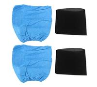 Oikabio Sacchetti filtro tessile Filtro in schiuma umida e per MV1 WD1 WD2 WD3 Aspirapolvere Sacchetto filtro aspirapolvere 4 pezzi