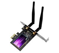 Oikabio Scheda di rete WiFi 6 PCI-E X1 Bluetooth 5.0 Wifi6 da 3000 Mbps, scheda di rete dual-band 2.4G/5.8G, 802.11 AX