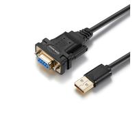 OIKWAN Adattatore da USB a RS232 con chipset FTDI, 1,8 m USB 2.0 maschio a RS232