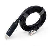 OIKWAN Cavo per console USB, cavo USB a RJ45, accessorio essenziale, compatibile con Cisco, NETGEAR, Ubiquity, LINKSYS, TP-Link router/switch per computer portatili in Windows, Mac, Linux - FTDI Chip