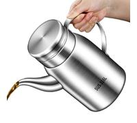 Oil Bottles for Kitchen,No Drip Spout Leakproof Can - No Drip Spout Built-in Filter Mesh Precise Cooking Oil Bottle | for Frying Grilling BBQ Baking Salad Condiment Restaurant Catering Places