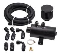 Oil Catch Can 0.75L & AN10 Hose Fitting Kit 750ml Cattura olio può Kit tubo 3M