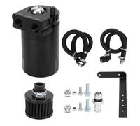 Oil Catch Can alluminio per 3.5L e Expedition 3.5L 2017-2021 - Separatore aria olio 400ml, previene contaminazioni motore, facile da montare e resistente (Nera)