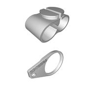 Oil Catch Can Bracket Compatible with Toyota Prius - 68mm Mount