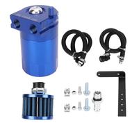 Oil Catch Can Separatore Aria e Olio in Alluminio, Ricambio per ed Expedition, Capacità 400ml - Materiale Robusto e Antiruggine, Facile Installazione e Manutenzione (Blu)