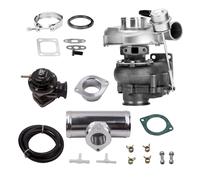 Internal Wastegate T3 T04E V-band Turbo Turbocompressore + Blow Off Valve BOV