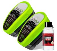 Oil Film Cleaning Brush For Car Windows, Automotive Oil Film Cleaning Brush, Car Glass Oil Film Cleaner, Universal Glass Cleaning Wipe Board (2pcs)