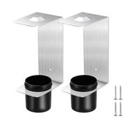 Oil Funnel Rack, Fluid Drip Organizer Mount System, 2 pezzi Workshop Tool Holder Bracket Set, Automotive Maintenance Storage Device, for Garage Vehicle Racing Trailer Mechanic Use