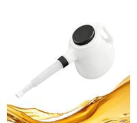 Oil Jug 5l Fluid Change, Container Spout and Lid, with Quality Oil Measuring Container Sturdy Design, for Engine Oils Transfer Car for Maintenance Machine Use Kitchen Cooking Liquid Storage