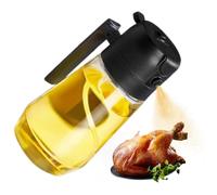 Oil Mister Bottle - Brocca per erogatore di olio da 470 ml | Bottiglia spray per olio da cucina 2 in 1, dispenser di olio di , nebulizzazione per olio, spruzzatore continuo di olio d'oliva per