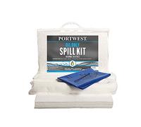 Oil Only Spill Kit 20L (Pk6) - Color: White