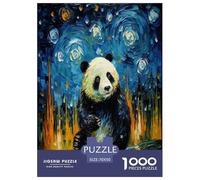 Oil Painting Panda Jigsaw Puzzle Impossibili 1000 Pezzi Decorazione Per La Casa. Giochi Rilassamento E Intelligence Per Adulti E Ragazzi Da 14 Anni 70x50cm/1000pcs