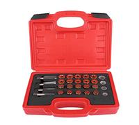 Oil Pan Thread Repair Kit 64Pcs | Sump Gearbox Drain Plug Tool Set M13 M15 M17 M20 | Fix Stripped Threads for Cars/Trucks/SUVs