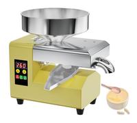 Oil Press Machine 820W/1100W Stainless Steel Digital Hot Cold Expeller