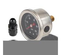 Oil Pressure Test Kit, 0-100PSI Oil Pump Tester Gauge Set, Accurate Diagnostic Tool for Car SUV Truck Motorcycle Engines, Injector Manometer with Fittings, 8.5x6.5x6.5cm