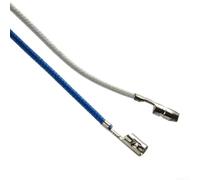 Oil Water per temp Sensor 1/8 NPT 2 Wire Probe Oil Water per | Direct fit replacement, 1/8 NPT thread, 2-wire design, white and blue leads, silver body