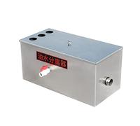 Oil Water Separator Kitchen Catering Filter Water Oil Sewage Commercial Stainless Steel Grease Trap(120 * 60 * 40 seven layers)