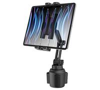 Oilcan Porta Tablet Auto Portabicchieri, Supporto Tablet Auto Bicchiere con Braccio Regolabile, Staffa Macchina Tazza per iPad Pro/Air/Mini, Fire, Huawei, Galaxy, Cellulare & Tablet 4-12,9"