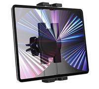 Oilcan Supporto Tablet Auto Prese Aria, Porta Tablet Macchina Bocchetta D'aria, Staffa Telefono Auto Ventilazione Verticali per iPad Pro Air Mini, Samsung Tab, iPhone 13 Pro Max ecc (4-12,9")
