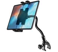 Oilcan Supporto Tablet Cyclette, Collo Oca Porta Tablet Bici Indoor Spinning Treadmill con Braccio Lungo Flessibile, per iPad Pro Air Mini, iPhone, Samsung Tab, Lenovo, Huawei (4-12,9")