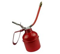 Oiler Manuale Can Oil Can Pump Lubrition Can con Tubo Flessibile per Veicoli per Macchinari Manutenzione Domestica (270ml)