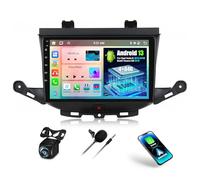 OiLiehu 4+64G 8 Core Android 13 Carplay Android Auto Autoradio 2 Din per Opel Astra K 2015-2019/Buick Verano GS 2015 Autoradio con Schermo 9 pollici con Bluetooth GPS FM RDS WiFi SWC DSP/EQ