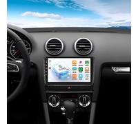 OiLiehu 6+128G 8 Core Android 13 Autoradio per Audi A3 2003-2012/S3 2006-2012/RS3 2011-2012 CarPlay Android Auto 9'' Autoradio con Schermo Bluetooth GPS FM RDS WiFi SWC DSP/EQ Telecamera Posteriore