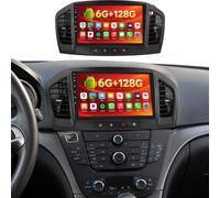 OiLiehu Autoradio 6G+128G 8 Core Android 15 per Opel Insignia 2008-2013/Buick Regal 2009-2013 CarPlay Android Autoradio con schermo da 9 pollici con Bluetooth GPS FM RDS WiFi SWC DSP telecamera