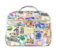 Oilily Flaming Symbols Borsa da toilette 28 cm giallo