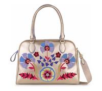 Oilily World Smiley Borsa a tracolla 32 cm color oro