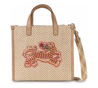 Oilily Zigzag Stripe Borsa shopper 22 cm beige