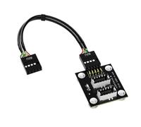 Oilmal 9 pin, adattatore per scheda madre a 9 pin, prolunga USB 2.0, 9 pin, a tipo E, spina anteriore, adattatore a 9 pin, adattatore per pannelli frontali