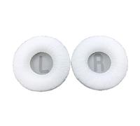 Oilmal Cuscino di ricambio per cuffie sinistra e destra, comodi cuscinetti auricolari compatibili per cuffie JBL Tune600 T500BT T450 Cuffie auricolari in memory foam Cover per cuffie Bianco Bianco
