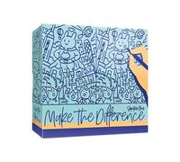 Oink Games | Make The Difference | Gioco di Differenze Creativo e Veloce | Gioco di osservazione familiare | 2-5 Giocatori | Da 6 Anni