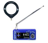 Oiqippnbv 0.5-108 MHz Amplificatore per Cuffie Radio Che Supporta FM, AM (MW e SW) e SSB (LSB e USB)