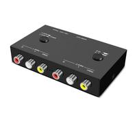 Oiqippnbv 2 vie AV a -Compatibile 2AV a -Compatibile con -Compatibile Multi-Function convertitore di segnale Facile da installare
