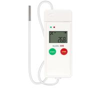 Oiqippnbv 65000 Set LCD Visualizza la Temp Data Logger DataLogger Report PDF-30-70 ℃ Registratore di Temperatura per Medicinali Alimentari