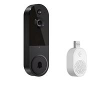 Oiqippnbv Campanelli Wireless All'Aperto Rilevamento di Movimento Digital Digital Peepheles Wifi Video Intercom Ring Bell