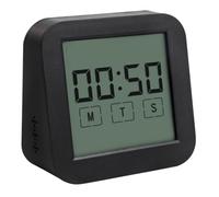 Oiqippnbv Hygrothermograph Orologio da Tavolo Doppio Schermo LCD Display Digitale Touch Screen Adatto per Cucina Cucina Adatto per Apprendimento