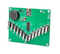 Oiqippnbv Kalimba Elettronica A Tastiera Pollice A 17, Strumento A Scala Pentatonica per Bambini, Adulti e Appassionati di Musica.